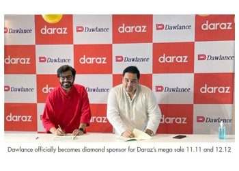 dawlance officialy becomes diamond sponser for daraz's