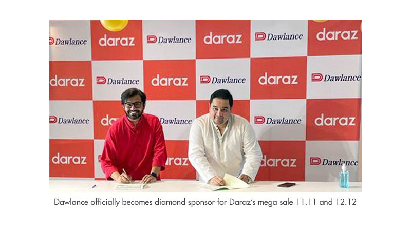 dawlance officialy becomes diamond sponser for daraz's