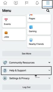 facebook help center