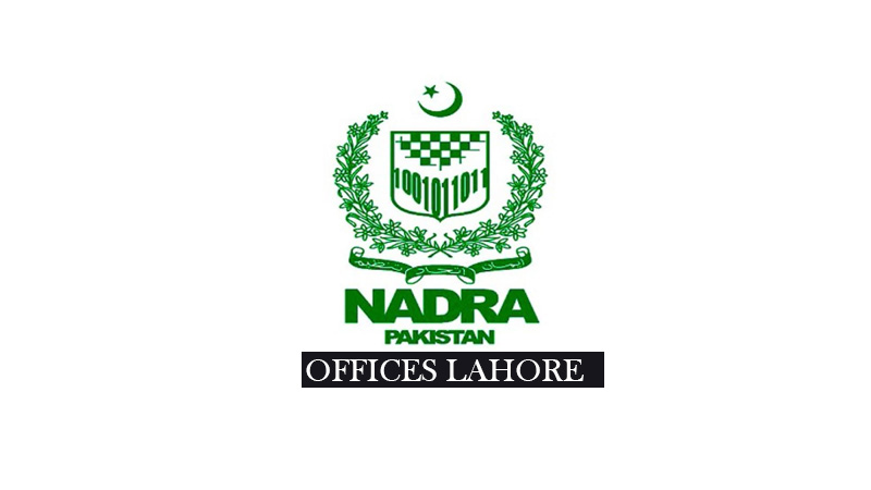 Nadra offices lahore