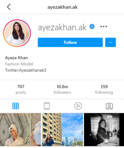 Ayeza Khan Instagram
