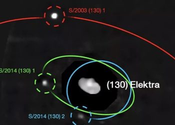 Astronomers find first asteroid with three moons