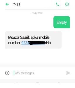 Telenor number check code
