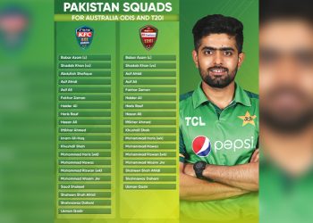 Pakistan name ODI and T20I squads for Australia series
