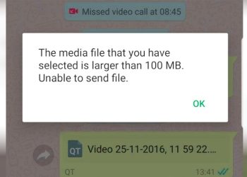 WhatsApp may increase file size limit to up to 2GB