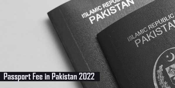 passport fee in pakistan 2022