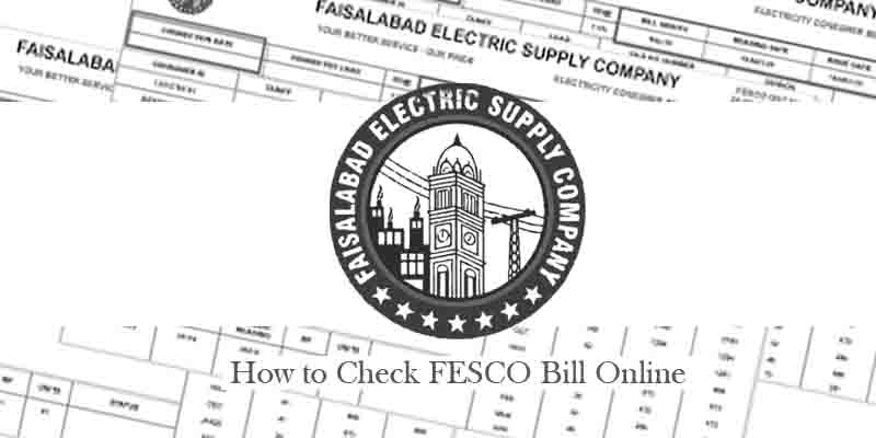how to check fesco bill online 2022