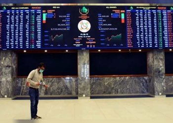 KSE-100 index drops by 1061 points during early hour trading