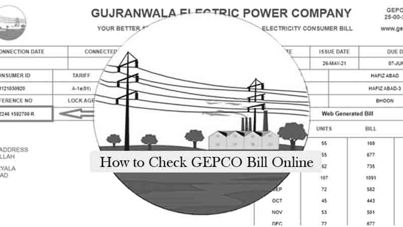  How To Check GEPCO Bill Online 2022 The Upcut