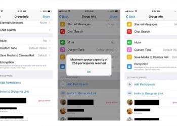 WhatsApp decides to extend group members limit