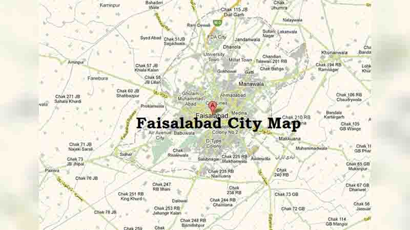 faisalabad postal code 2022