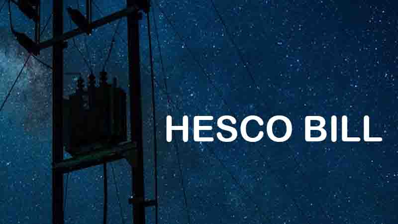 how to check hesco bill online 2022
