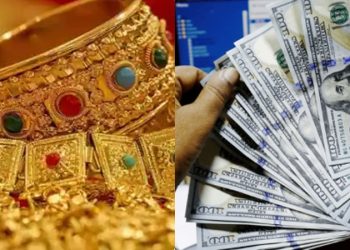 Dollar loses Rs2.71 in interbank market; gold price drops by Rs400 per tola