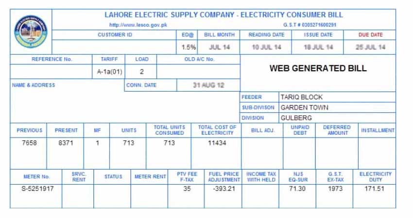 How to check Lesco Wapda's bill online- Check Lahore 2022