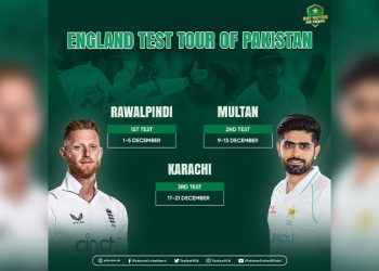 PCB confirms details of England’s Test tour of Pakistan