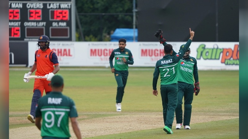 Pakistan pulls off first ODI against Netherlands by 16 runs
