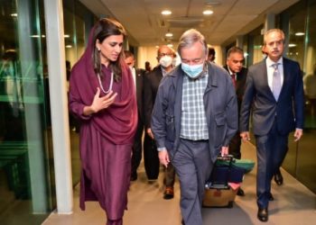 UN Secretary-General reaches Pakistan for solidarity visit