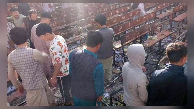 Suicide attack in educational centre at Kabul; 19 killed and 27 injured