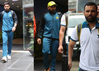 Pakistan squad arrives in Perth