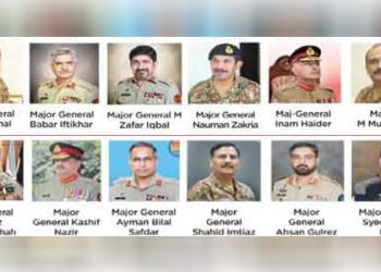 COAS promotes 12 Major Generals to Lieutenant Generals ahead of his retirement