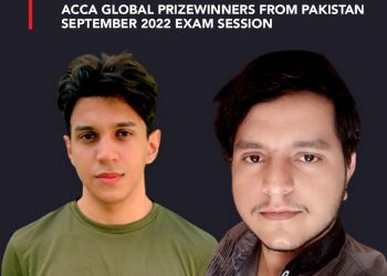 Pakistani duo among ACCA’s global prizewinning students