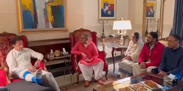 PDM has contacted to initiate talks, claims PTI chief Imran Khan