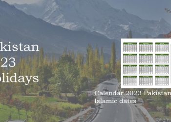 pakistan 2023 holidays and islamic calendar