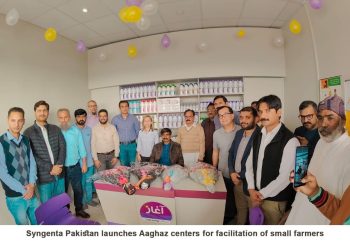 Syngenta Pakistan launches Aaghaz centers for facilitation of small farmers