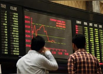 Delay in IMF tranche and political uncertainty; KSE-100 index loses over 600 points