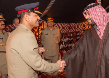 COAS meets Saudi crown prince; bilateral relations discussed
