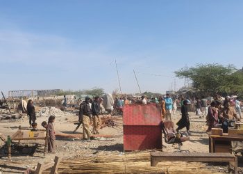 Operation underway to remove over 500 shanties built on government land in Gulistan-e-Johar