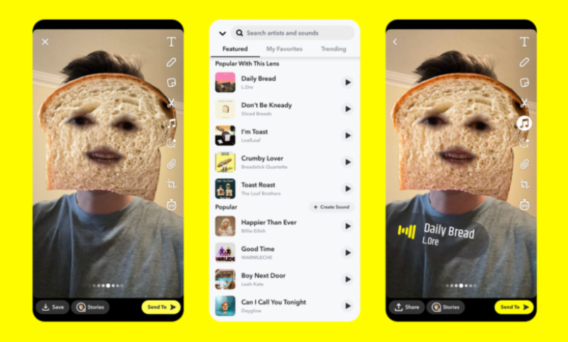Snapchat introduces new sound features to make content creation easier