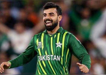 Shadab Khan is gearing up to lead young Pakistan side in Afghanistan T20Is
