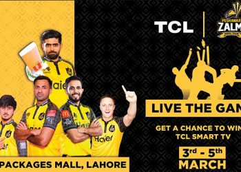 Win Big with TCL-Zalmi Live the Game Challenge happening at Packages Mall!