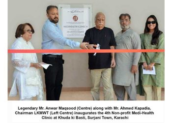 Latif Kapadia Memorial Welfare Trust Inaugurates Its 4th Medi-Health Clinic in Surjani Town with a mission to serve humanity