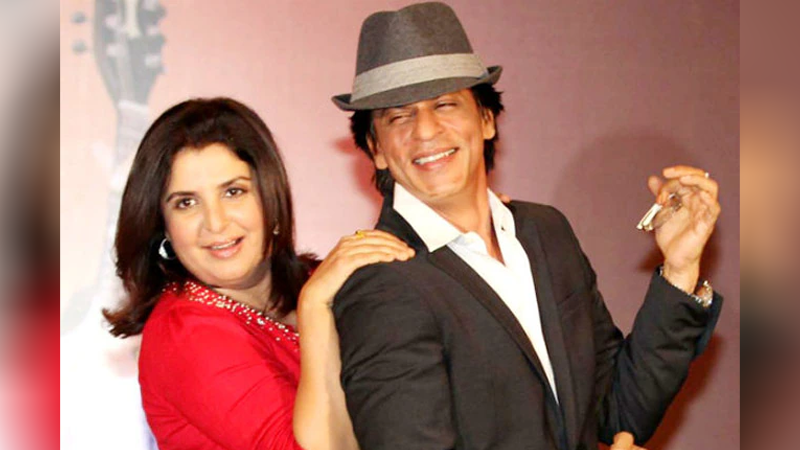 SRK and Farah Khan.