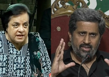 PTI faces major blows as Shireen Mazari and Fayyaz Al Hassan Chohan resigned from party.