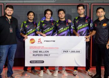 Jazz Game Now and FreeFire award RZX x Legacy PKR 1 Million