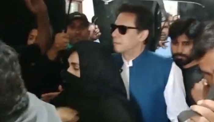 Imran Khan and Bushra Bibi reach Islamabad