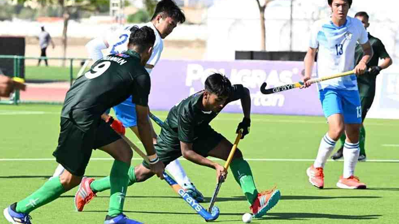 Pakistan beats Chinese Taipei by 15-1 in Men’s Hockey Junior Asia Cup