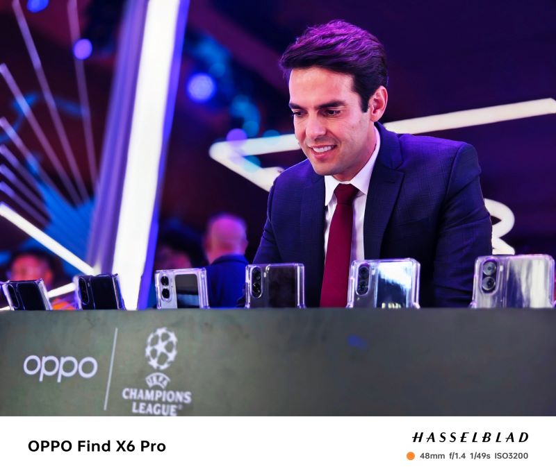 OPPO and Global Brand Ambassador Kaká Inspire Miracles with Unmatched Experiences at the 2023 UEFA Champions League Final