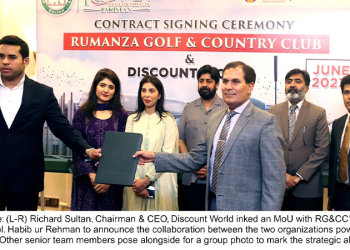 Discount World enters into MoU with RG&CC to promote Golf through a strategic alliance powered by VISA