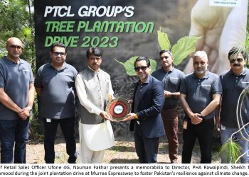PTCL Group partners with PHA to plant trees at Murree Expressway