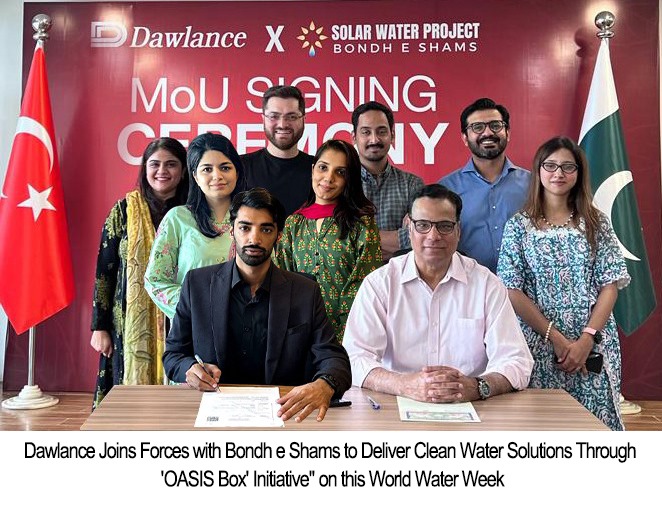 World Water Week: Dawlance & Bondh e Shams's 'OASIS Box Initiative'