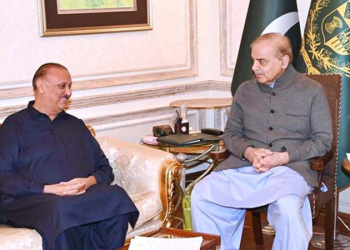 Shehbaz Sharif & Raja Riaz will meet to finalise caretaker prime minister name