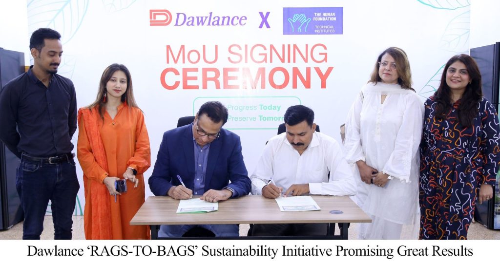 Dawlance ‘RAGS-TO-BAGS’ Sustainability Initiative