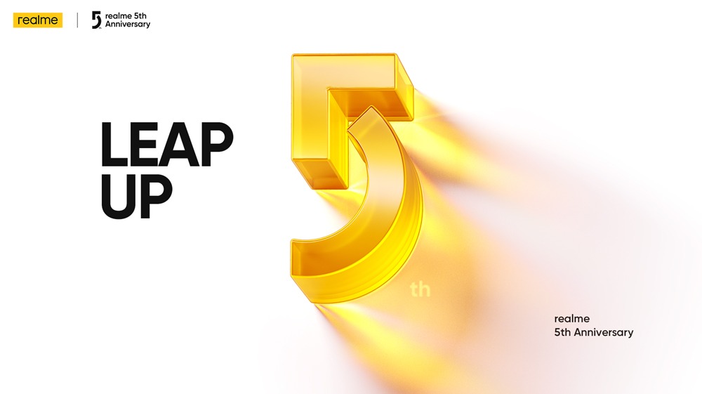 realme Celebrates its 5th Anniversary with a “Leap Up”