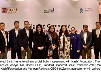 SCB join hands with Kashf Foundation