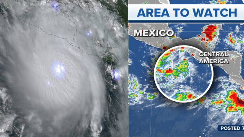 Pacific coast of Mexico suffers from Hurricane Otis hits