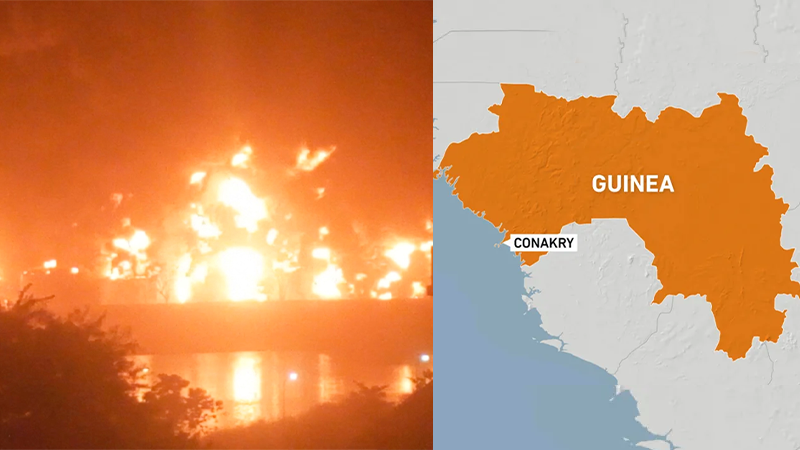 Eight dead in Conakry oil terminal blast